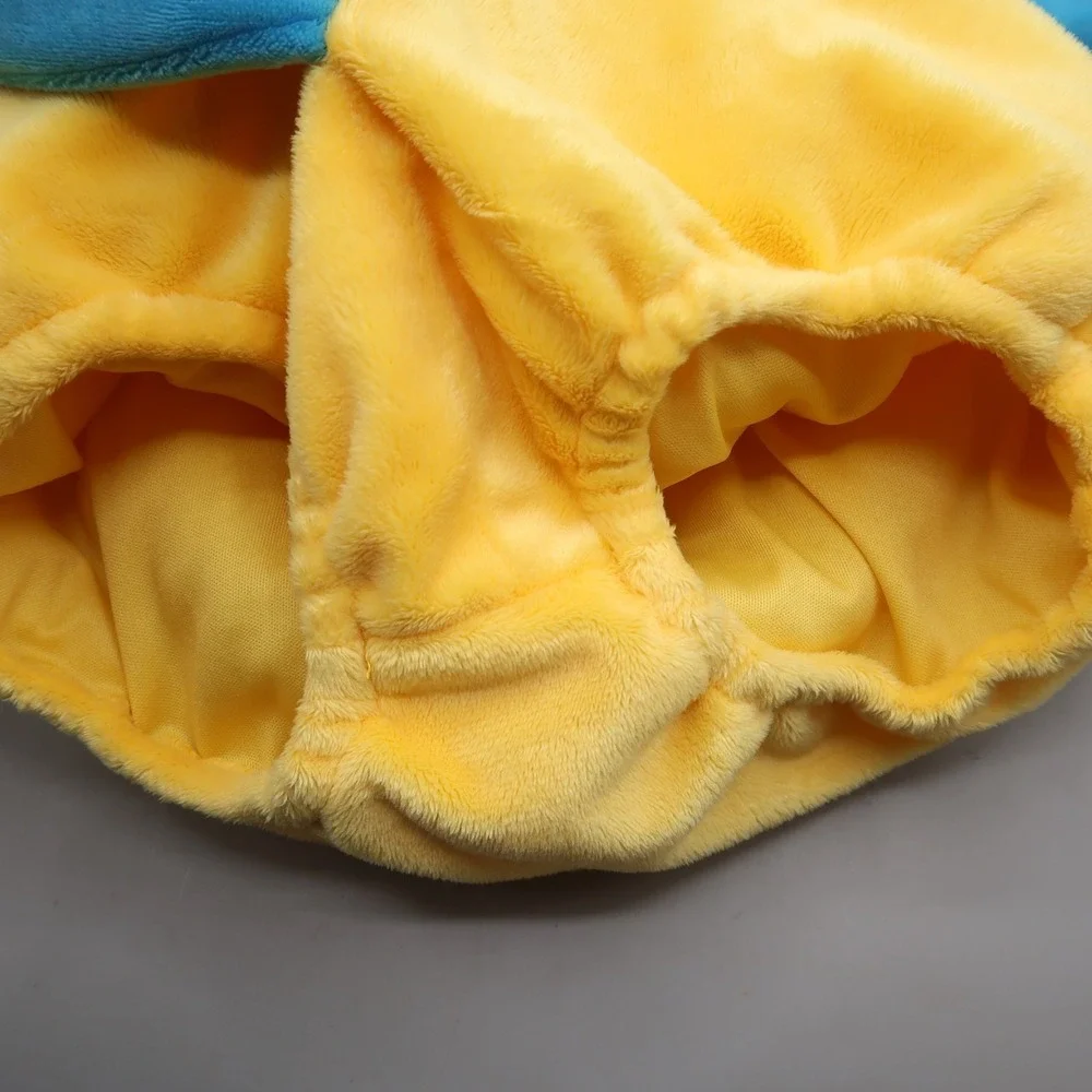 Disney Baby Flounder Costume TwoPiece Size 2T Toddler Little Mermaid Yellow Fish